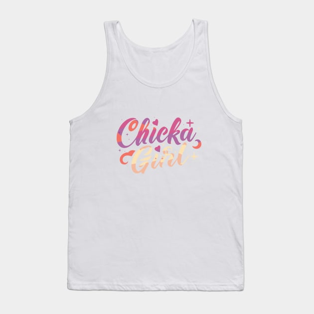 Chicka Girl Tank Top by Impreanz